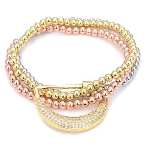 CALLISTA BRACELET SET BY EYE CANDY LOS ANGELES